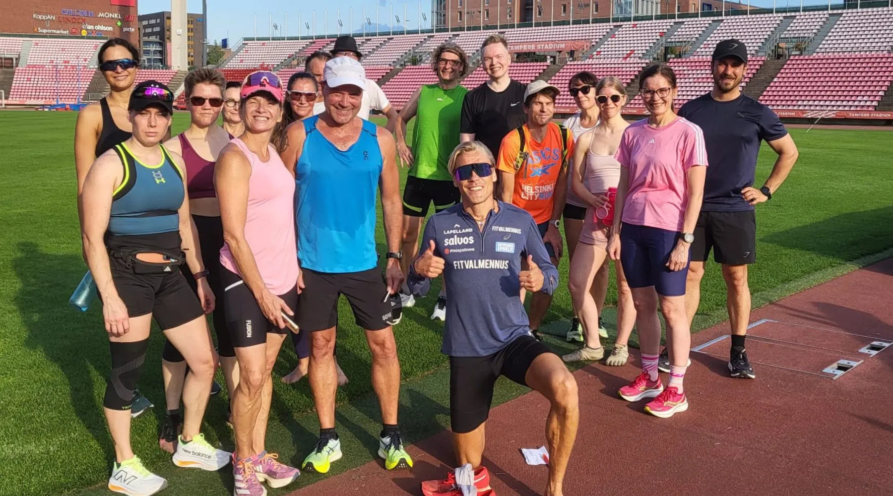 Cooper-haaste Ratinan stadionilla 2024 - Fitvalmennuksen ilmainen juoksutapahtuma